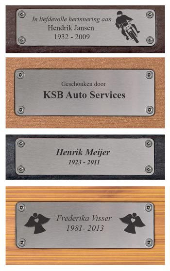 memorial plaque examples